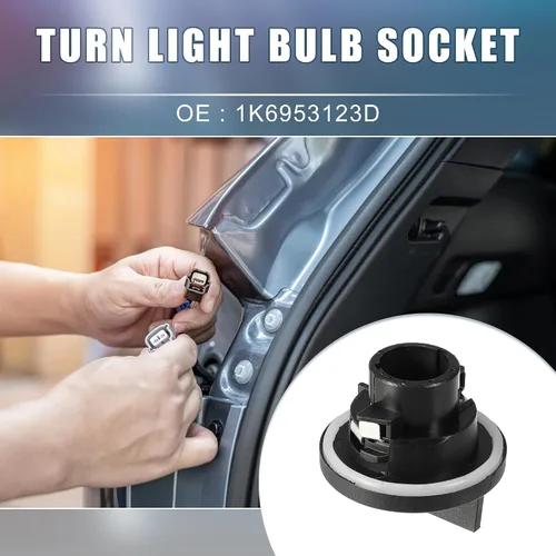 Vista 2 de Bombilla de giro para Volkswagen Jetta Sedan 2011-2017 plástico negro