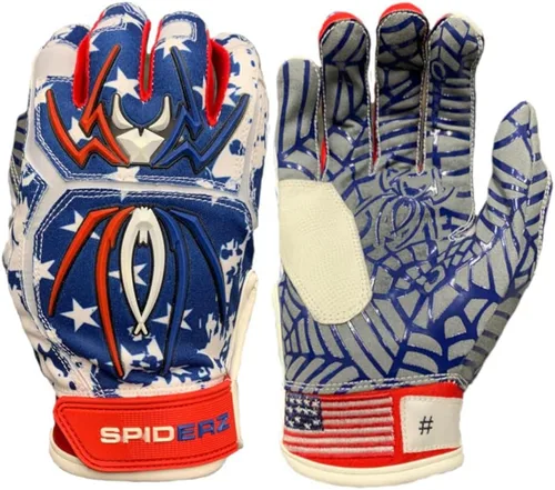 Vista 6 de Guantes de bateo híbridos de Spiderz
