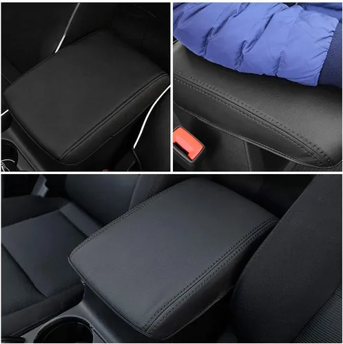 Vista 4 de INTGET para 2025 Mazda CX5/CX-5 Accesorios Cubierta de Consola Central para Mazda CX5 2025 2024 2023 2022 2021 2018 2019 2020 Funda de Brazo de Negro