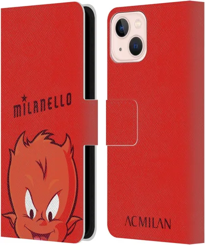 Vista 66 de Head Case Designs Officially Licensed AC Milan Dream Big Children Leather Wallet Case Compatible with Apple iPhone 11