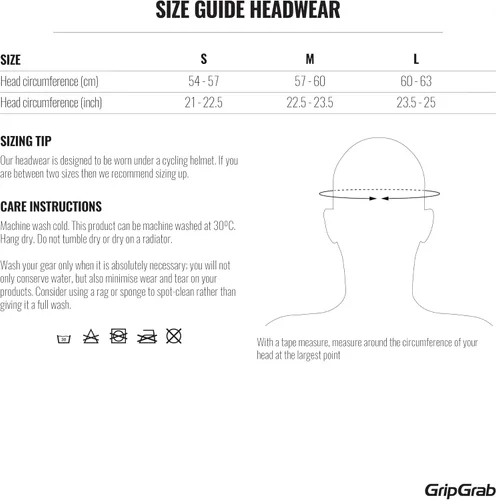 Vista 7 de GripGrab Gorra térmica ligera a prueba de viento para debajo del casco, ciclismo, correr, bicicleta, forro de invierno, gorro de forro de invierno