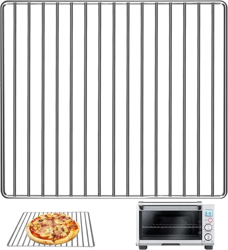 Vista 10 de Piezas de repuesto para Breville BOV450XL Mini Smart Encimera Horno y Tostador, 11.5 x 10.3 pulgadas, accesorios de acero inoxidable, rejilla