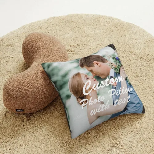 Vista 8 de Almohada de terciopelo personalizada para regalos personalizados, 16 x 16 pulgadas, almohada con estampado de letras temáticas de Halloween