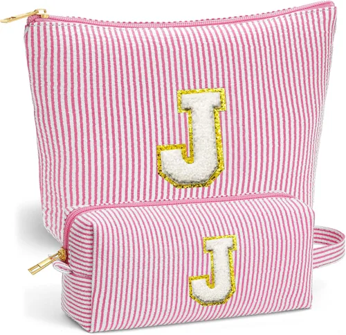 Vista 63 de Set de Bolsos de Maquillaje de Viaje - Bolso Inicial de Aseo de Viaje, Bolso de Cosméticos Portátil Bolso de Maquillaje de Viaje con Artículos Azul