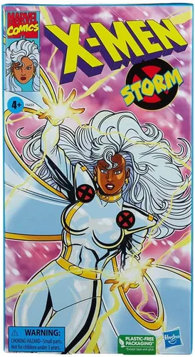 Vista 4 de Marvel Legends X-Men Animated - Figura de acción de 6 pulgadas VHS - Storm