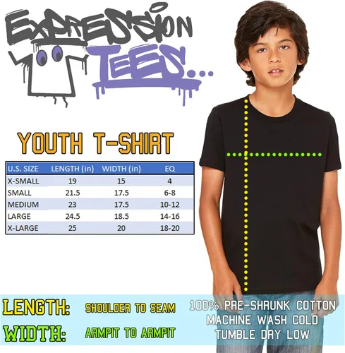 Vista 7 de Expression Tees I Heart Taylor Concert - Camiseta juvenil