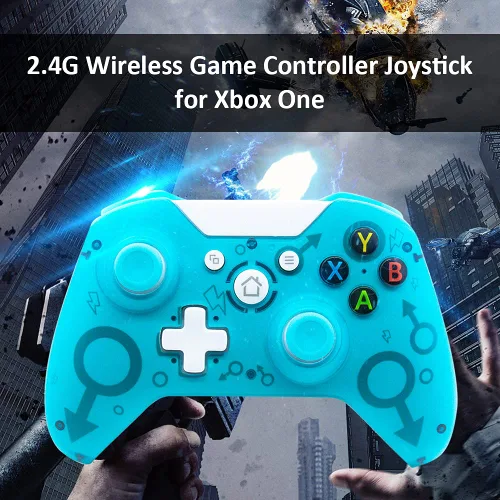 Vista 5 de DIGISHUO Wireless Controller For Xbox One,2.4GHZ Gamepad Controller Compatible with Xbox OneOne SOne XOne Series XSElitePC Windows 7810,with