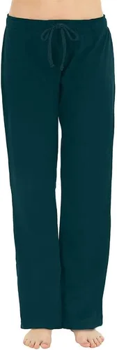 Vista 8 de U2SKIIN Pantalones de pijama para mujer, suaves, de algodón, cómodos, para dormir, para mujer Negro