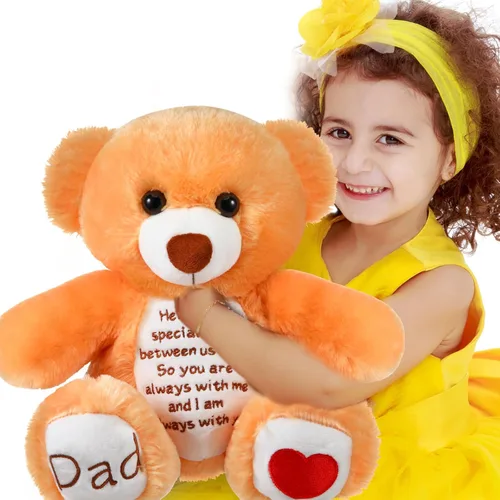 Vista 2 de Liliful Osos de condolencia para niños y niñas, regalo conmemorativo de la pérdida de papá, regalo de condolencias, oso afligido por condolencias