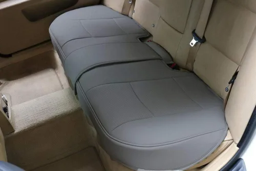 Vista 16 de Funda protectora de lujo para asiento de coche en cuero sintético - Funda para asiento delantero - Funda para base de asiento individual