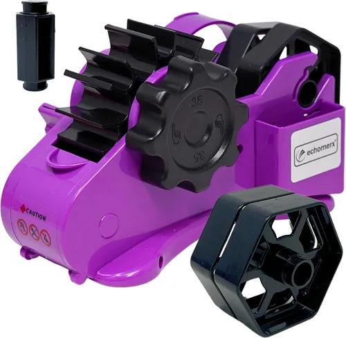 Vista 9 de Echomerx Dispensador de cinta original multirollo – Sublimación precortada resistente al calor, Cricut, transferencia, térmica, prensa, cintas Azul