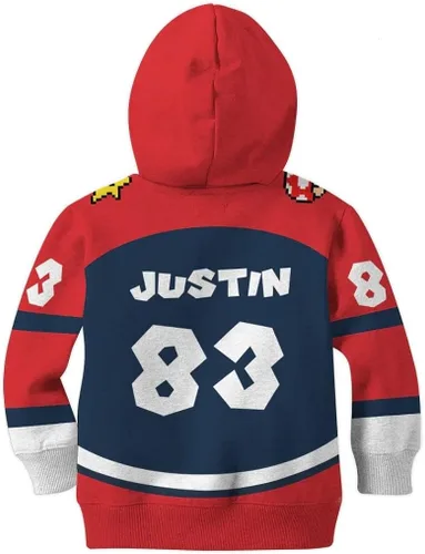 Vista 2 de snow flying Sudaderas con capucha para niños de Super Brothers