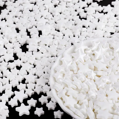 Vista 23 de Gránulos de perlas negras para decoración de pasteles, 6 tamaños de perlas Negro