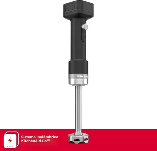 Vista 2 de KitchenAid Batidora de mano inalámbrica Go - batería incluida, KHBRV71, negro mate