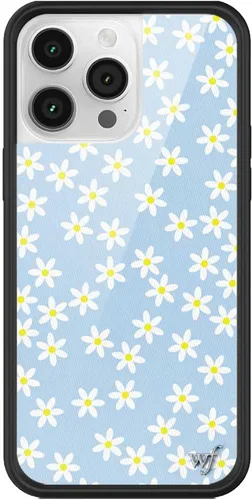 Vista 14 de Wildflower Fundas - Compatible con iPhone 14 Pro Max Protector negro parachoques, certificado de prueba de caídas de 6.5 pies, pequeña empresa