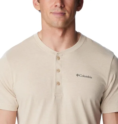 Vista 4 de Columbia Camiseta Henley de manga corta Thistletown Hills para hombre