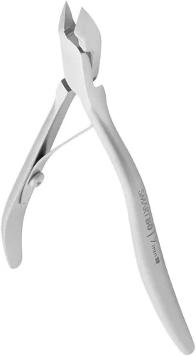 Vista 6 de Staleks Pro SMART 80 Pinzas de cutícula – Cortadora de cutículas de 0.118 in – Mango ergonómico – Acero inoxidable – Herramienta profesional