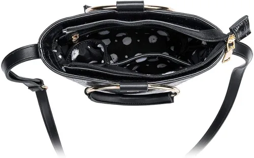 Vista 3 de Melie Bianco Stella Negro Faux Croc