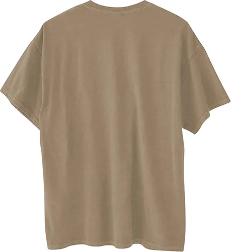 Vista 4 de Avanova Camiseta de gran tamaño con estampado gráfico de calavera para mujer, de manga corta, casual, holgada, para verano