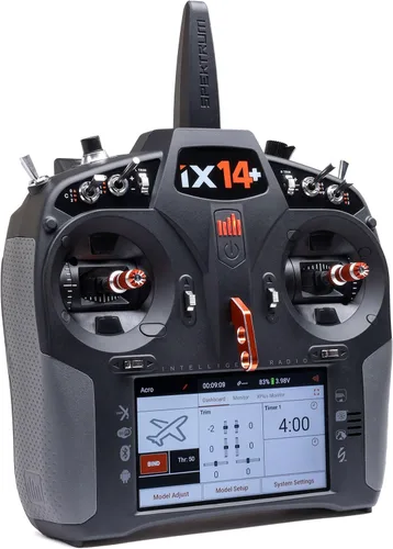 Vista 8 de Spektrum Transmisor iX14+ RC Air de 14 canales solo SPMR14010