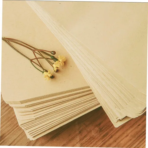 Vista 4 de Sobres de papel Kraft 6.5 in Postal Sizethick 200pcs Diseño retro para eventos
