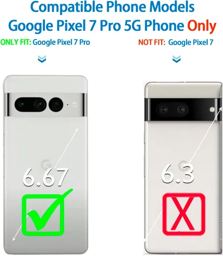 Vista 2 de Defender Funda para Google Pixel 7 Pro 5G, resistente a prueba de golpes, a prueba de polvo, 3 en 1, funda protectora resistente para Pixel 7 Pro 5G