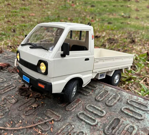 Vista 8 de WPL D12 RC Kei Truck 1/10 Escala RC Coche Control Remoto Drift Car