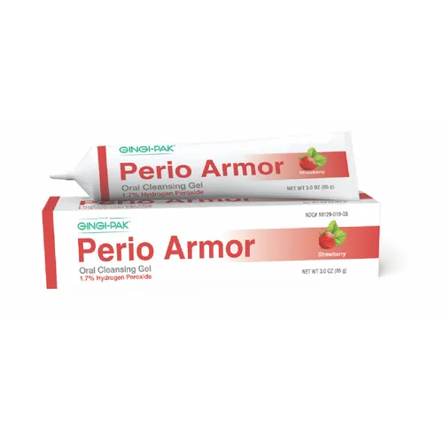 Vista 7 de GINGI-PAK Perio Armor Gel limpiador oral 1.7% HP para encías saludables y una sonrisa blanca - Aumenta el blanqueamiento y la frescura con este