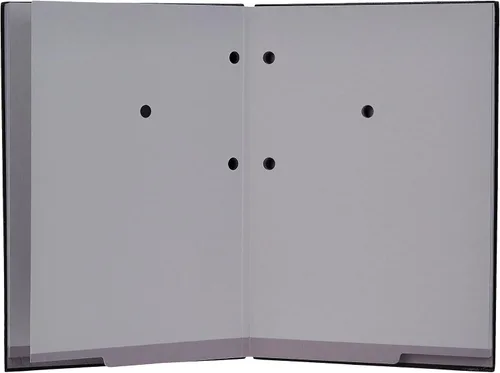 Vista 2 de Leitz 57000195 Libro de firma expandible con 20 separadores de tarjetas, A4, negro, 57000095