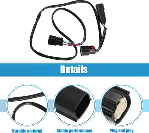 Vista 7 de X AUTOHAUX Arnés de Cableado de Desconexión Rápida para Motocicleta Compatible con Harley Davidson para Tour Pak 2014-2019 CD-TP-QD-14 Cable