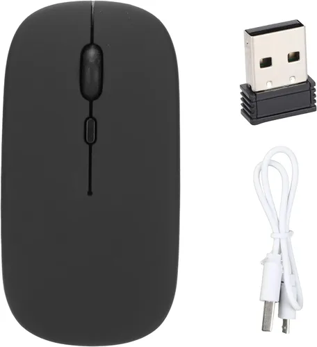 Vista 6 de Ratón ergonómico recargable DualMode 2.4G Accesorios ópticos para computadora