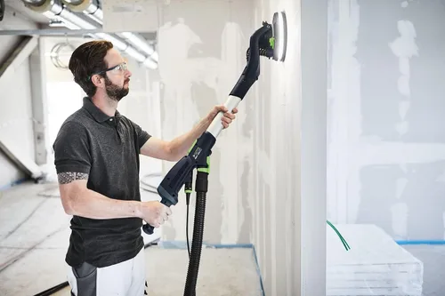 Vista 4 de Festool 579566 PLANEX - Juego de lijadoras para paneles de yeso