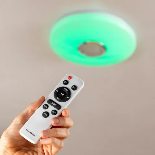 Vista 8 de Lámpara LED de Techo con Altavoz Lumavox InnovaGoods