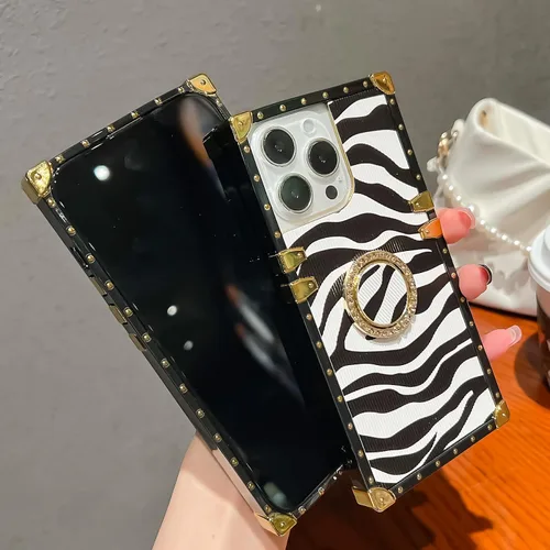 Vista 6 de Funda para Samsung Galaxy Note 8, diseño de moda, lindo patrón de leopardo, protección suave para maletero con soporte de anillo para mujeres y B-Oro