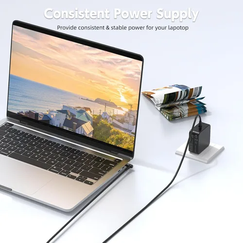 Vista 5 de ROLADA Cargador de 45 W para Asus L210MA L410MA L510MA VivoBook 15 F510U F512DA F512JA F415 L402 L203MA X S M ZenBook Flip Prime Q K R A Taichi