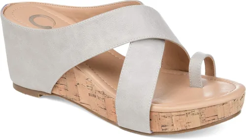 Vista 9 de Journee Collection Rayna - Sandalias de cuña para mujer