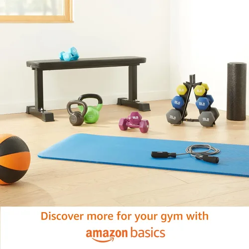 Vista 9 de Amazon Basics Rubber Hex Dumbbell Hand