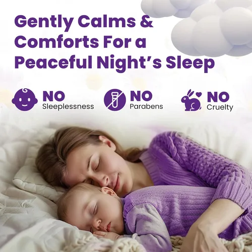Vista 3 de Gel de baño de magnesio para niños Gel de baño de magnesio para dormir, relajación y noches tranquilas Limpiador calmante con lavanda