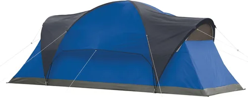 Vista 3 de Coleman Montana Camping Tent with Rainfly, Weatherproof Family Tent Sets Up in 15 Mins, Fits Multiple Airbeds