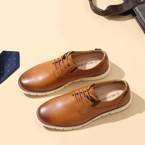 Vista 6 de Bruno Marc Zapatos de vestir Oxford para hombre