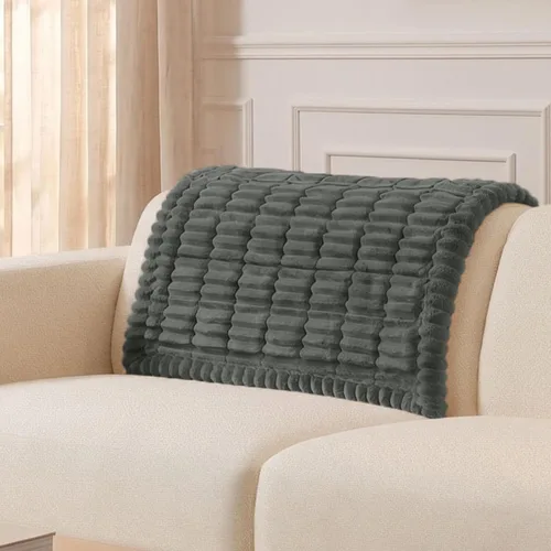 Vista 13 de Smiry - Funda para sofá para perros lavable, fundas para sofá de mascotas no deslizantes y peludas para sofá de 3 cojines, aptas para mascotas