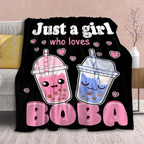 Vista 15 de Manta de Axolotl de regalo para niñas y mujeres, mantas ligeras con la frase "Just A Girl Who Loves Axolotls" de felpa con bonitos animales y peces