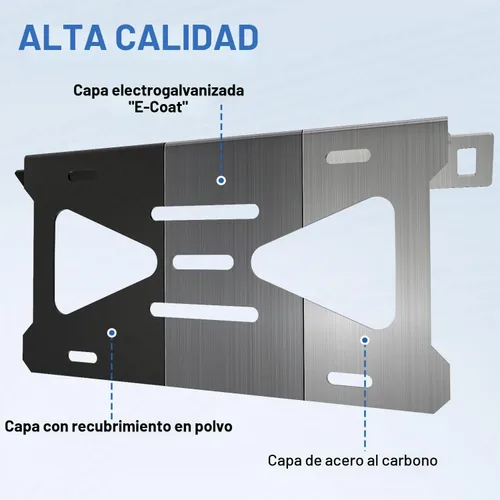 Vista 3 de Nilight Soporte de placa frontal para Ford Bronco de 2/4 puertas 2021 2022 2023 2024 2025 Soporte de montaje de placa de matrícula de acero