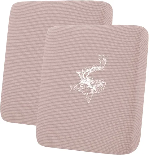 Vista 16 de Fundas impermeables para sofá seccional, fundas de cojín antideslizantes para sofá Ajuste seccional en forma de L, tela jacquard elástica, parte