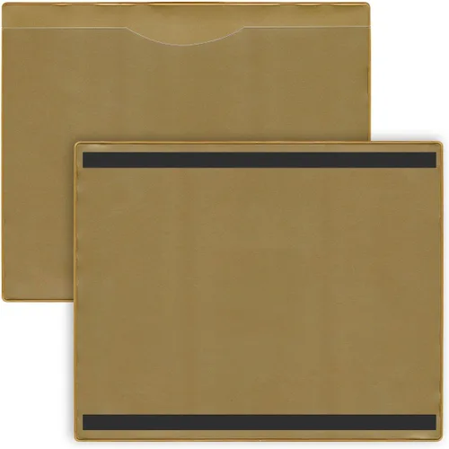 Vista 6 de StoreSMART FJ85STCM-5 - Archivador con parte trasera magnética, 5 unidades, plástico transparente, resistente, resistente