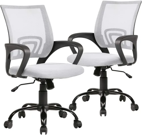 Vista 11 de BestOffice Silla de Oficina Ergonómica Barata Silla de Escritorio de Malla Silla de Computadora Soporte Lumbar Ejecutiva Moderna Taburete Ajustable