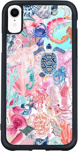 Vista 111 de Funda de teléfono Qizijio estilo azteca a prueba de golpes y protectora para iPhone 7/8/SE
