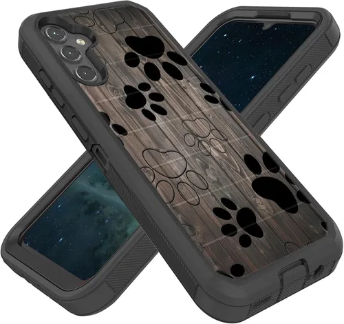 Vista 9 de Diseñada para Galaxy A17 5G de 6.7 pulgadas, resistente, resistente y duradera, a prueba de golpes, híbrida de doble capa, funda protectora de doble