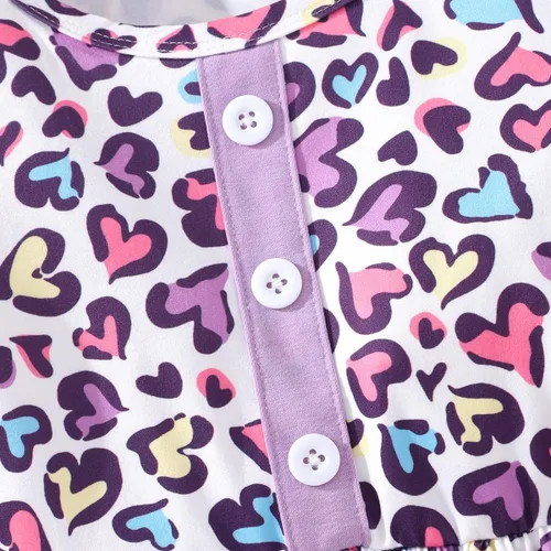 Vista 5 de Vestidos de verano para niñas pequeñas, túnica de dinosaurio, vestido casual de manga corta, vestido de patinadora para niños pequeños, 2-7T