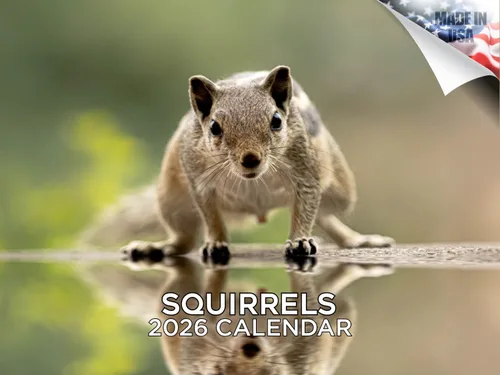 Vista 156 de Calendario de grises africanos 2025 2026 – Planificador mensual de pared de aves africanas – 12 x 18 pulgadas (abierto), calendario de pared